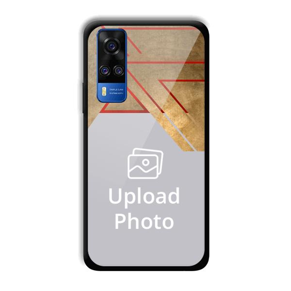 Brown Customized Printed Back Cover for Vivo Y51A