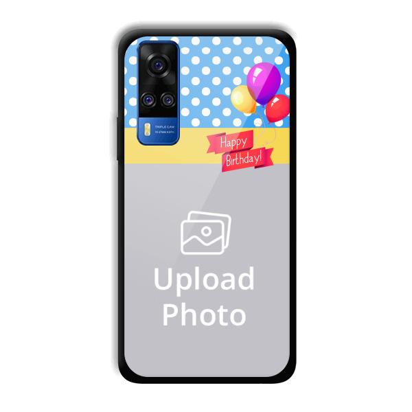 Happy Birthday Customized Printed Back Cover for Vivo Y51A