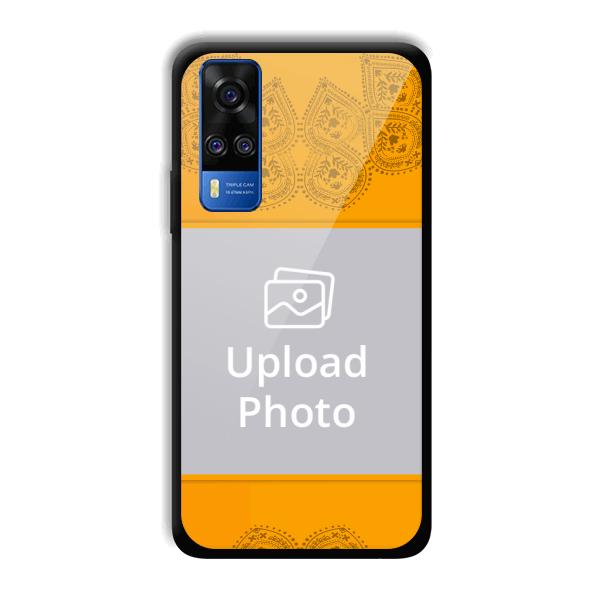 Mehendi Design Customized Printed Back Cover for Vivo Y51A