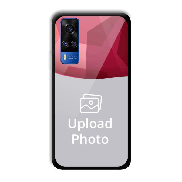 Pinkish Customized Printed Back Cover for Vivo Y51A