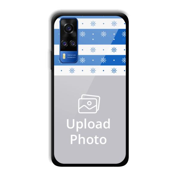 Blue Wheel Customized Printed Back Cover for Vivo Y51A