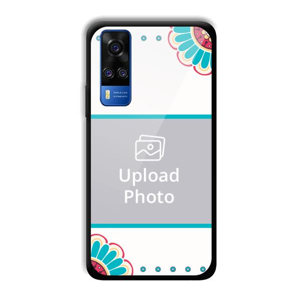 Floral Customized Printed Back Cover for Vivo Y51A