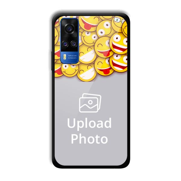 Emojis Customized Printed Back Cover for Vivo Y51A