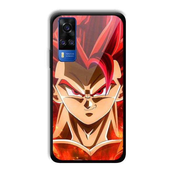 Goku Design Phone Customized Printed Back Cover for Vivo Y51A