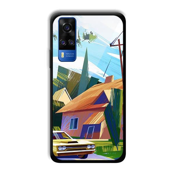 Car Phone Customized Printed Back Cover for Vivo Y51A
