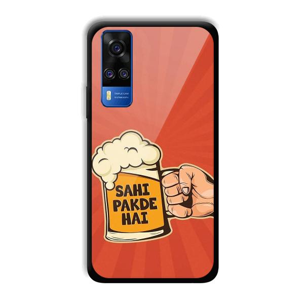 Sahi Pakde Hai Phone Customized Printed Back Cover for Vivo Y51A