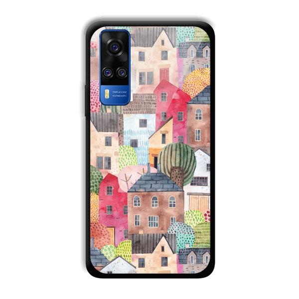 Colorful Homes Phone Customized Printed Back Cover for Vivo Y51A