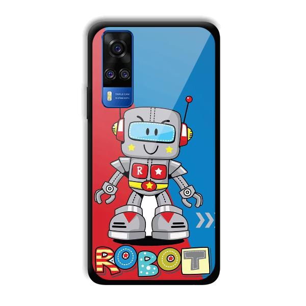 Robot Phone Customized Printed Back Cover for Vivo Y51A