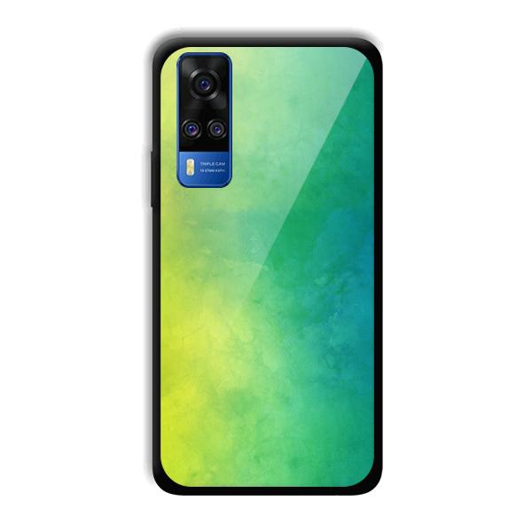 Green Pattern Phone Customized Printed Back Cover for Vivo Y51A
