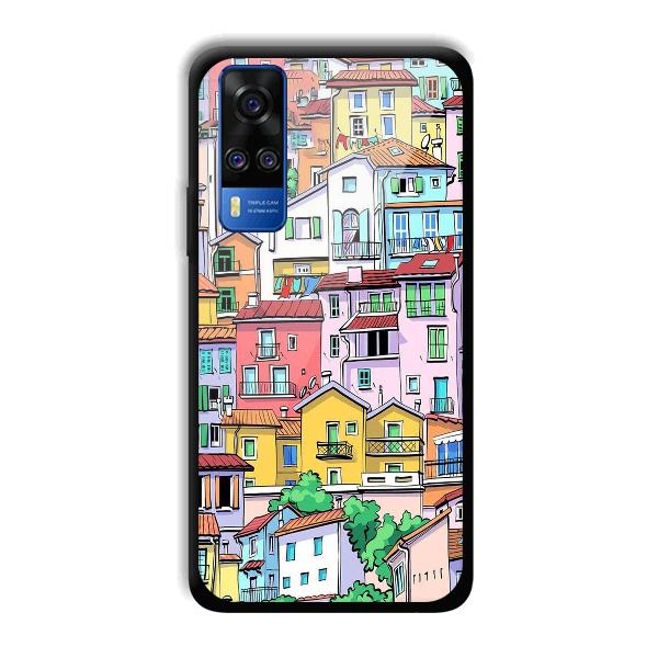 Colorful Alley Phone Customized Printed Back Cover for Vivo Y51A