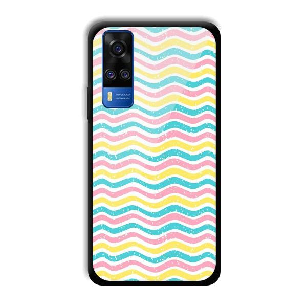 Wavy Designs Phone Customized Printed Back Cover for Vivo Y51A