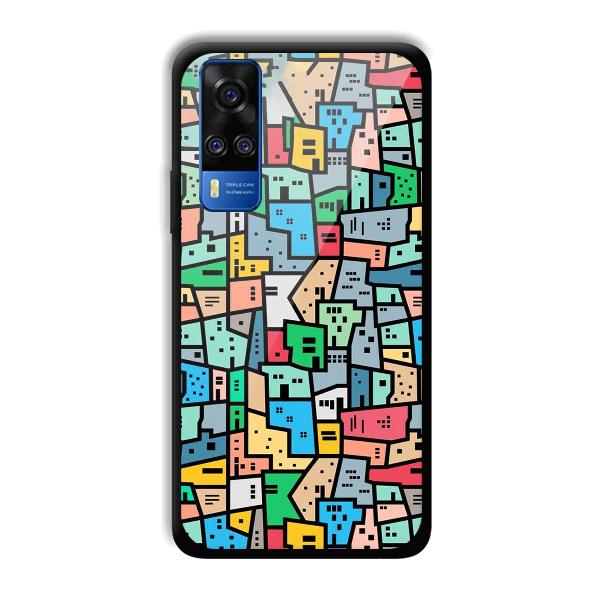 Small Homes Phone Customized Printed Back Cover for Vivo Y51A