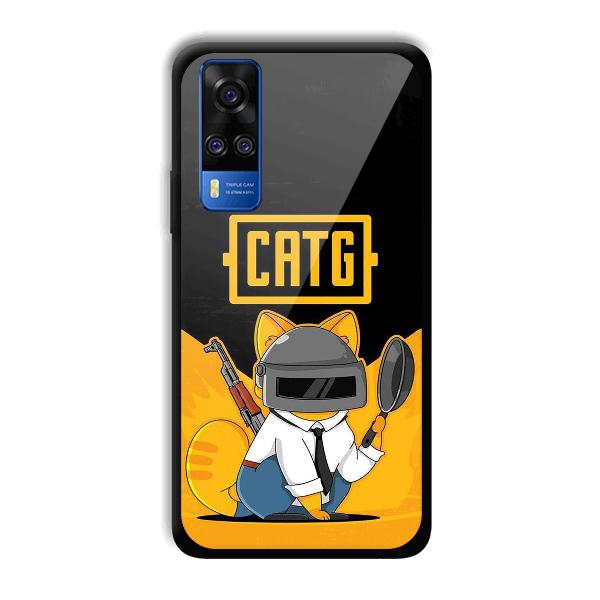 CATG Phone Customized Printed Back Cover for Vivo Y51A