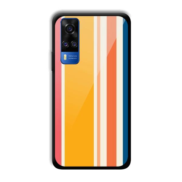 Colorful Pattern Phone Customized Printed Back Cover for Vivo Y51A