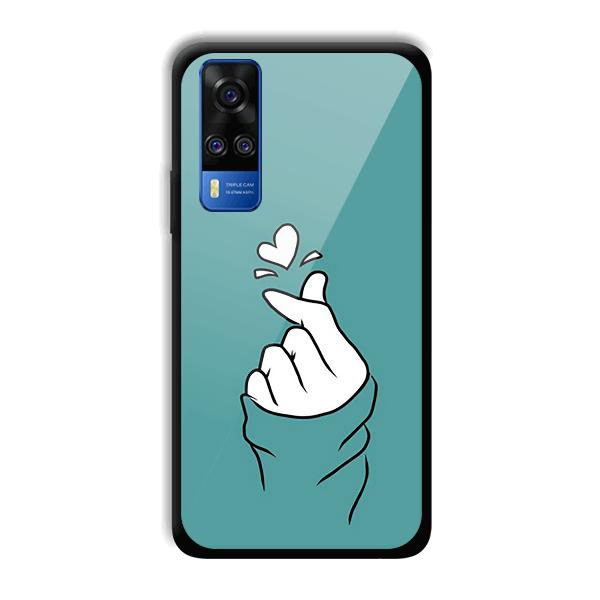 Korean Love Design Phone Customized Printed Back Cover for Vivo Y51A