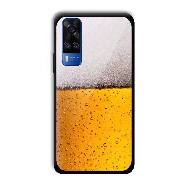 Beer Design Phone Customized Printed Back Cover for Vivo Y51A