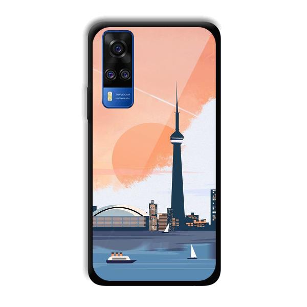 City Design Phone Customized Printed Back Cover for Vivo Y51A