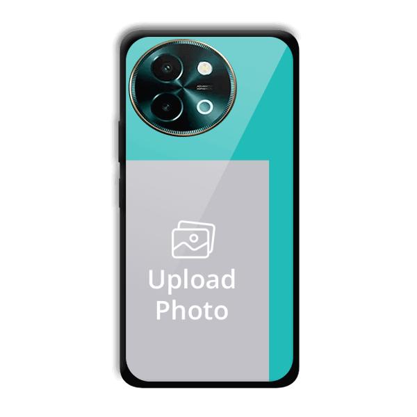 Blue Customized Printed Back Cover for Vivo Y58 5G