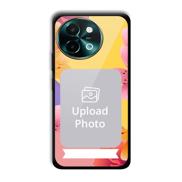 Colorful Flowers Customized Printed Back Cover for Vivo Y58 5G