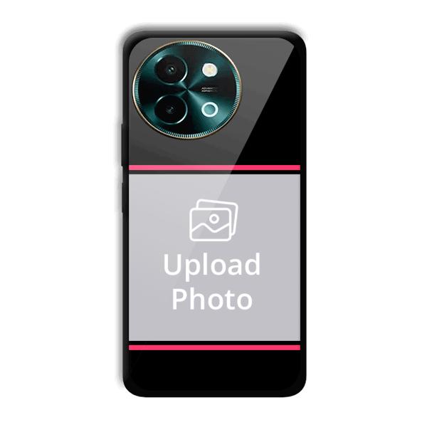 Pink Lines Customized Printed Back Cover for Vivo Y58 5G