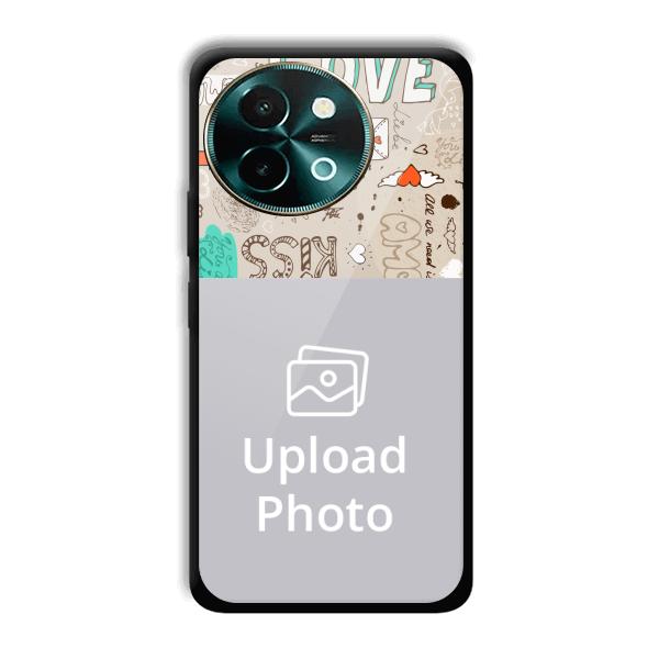 Love Customized Printed Back Cover for Vivo Y58 5G