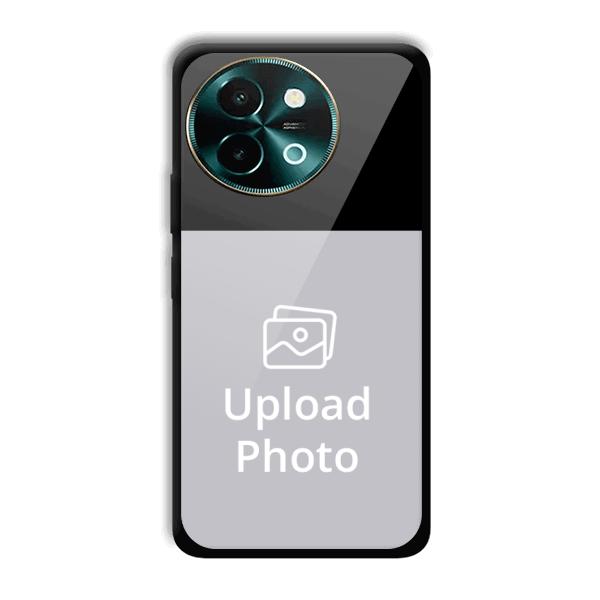 Black Customized Printed Back Cover for Vivo Y58 5G
