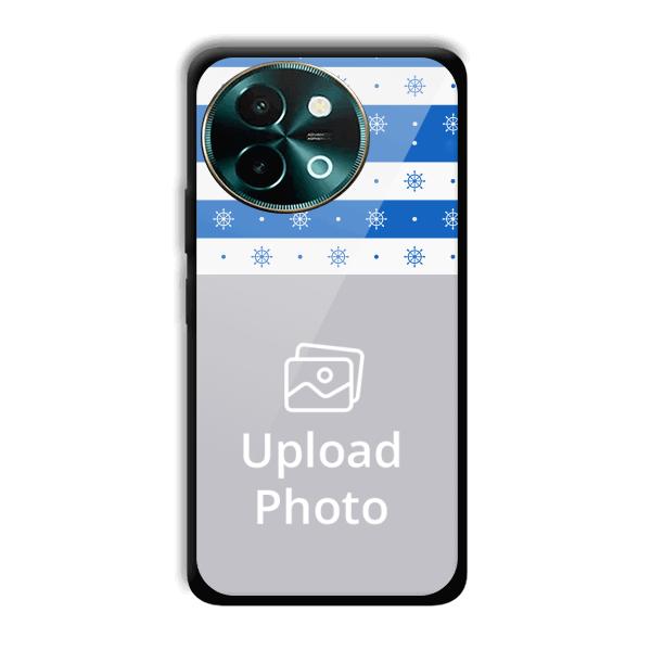 Blue Wheel Customized Printed Back Cover for Vivo Y58 5G