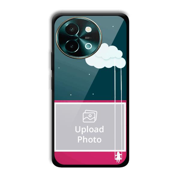On The Clouds Customized Printed Back Cover for Vivo Y58 5G