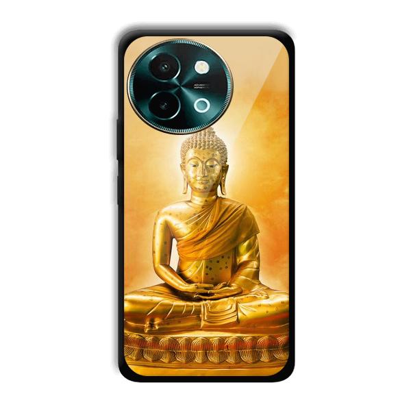 Golden Buddha Phone Customized Printed Back Cover for Vivo Y58 5G
