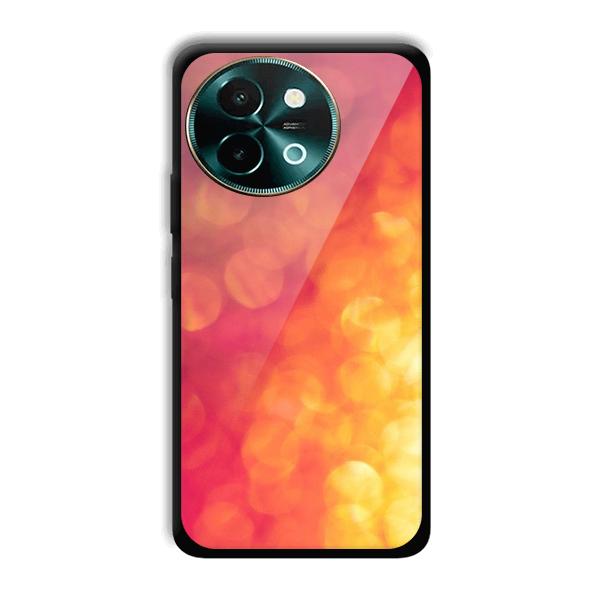 Red Orange Phone Customized Printed Back Cover for Vivo Y58 5G