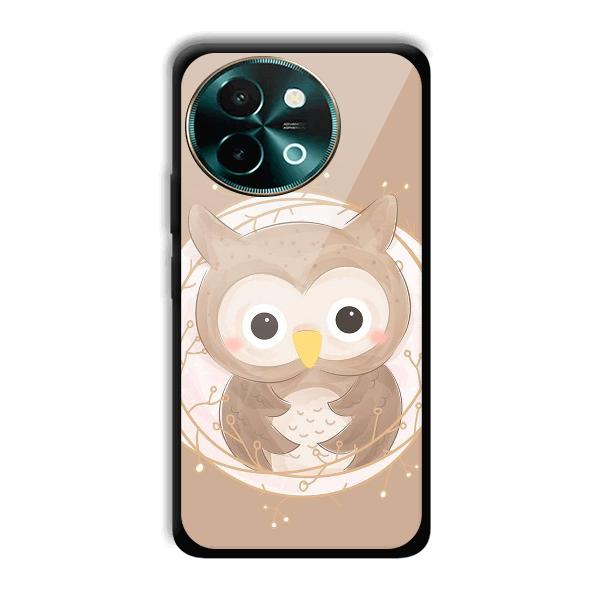 Owlet Phone Customized Printed Back Cover for Vivo Y58 5G