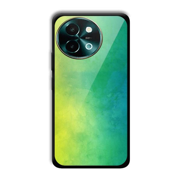 Green Pattern Phone Customized Printed Back Cover for Vivo Y58 5G