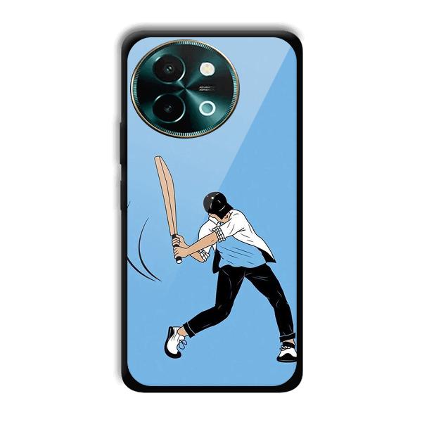 Cricketer Phone Customized Printed Back Cover for Vivo Y58 5G