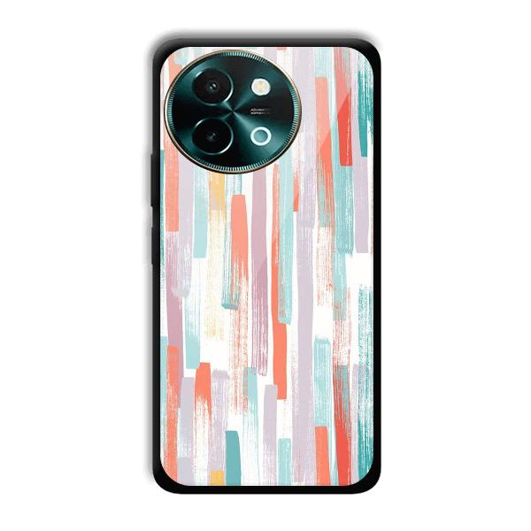 Light Paint Stroke Phone Customized Printed Back Cover for Vivo Y58 5G
