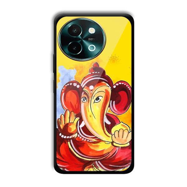 Ganesha Ji Phone Customized Printed Back Cover for Vivo Y58 5G