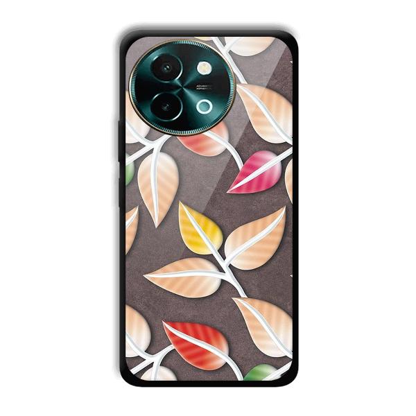 Leaves Phone Customized Printed Back Cover for Vivo Y58 5G