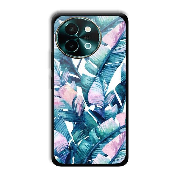 Banana Leaf Phone Customized Printed Back Cover for Vivo Y58 5G