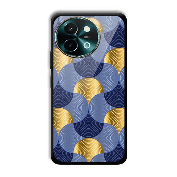 Semi Circle Designs Phone Customized Printed Back Cover for Vivo Y58 5G