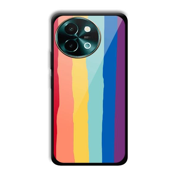 Vertical Paint Phone Customized Printed Back Cover for Vivo Y58 5G