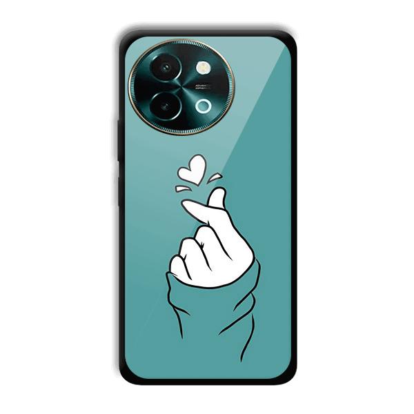 Korean Love Design Phone Customized Printed Back Cover for Vivo Y58 5G