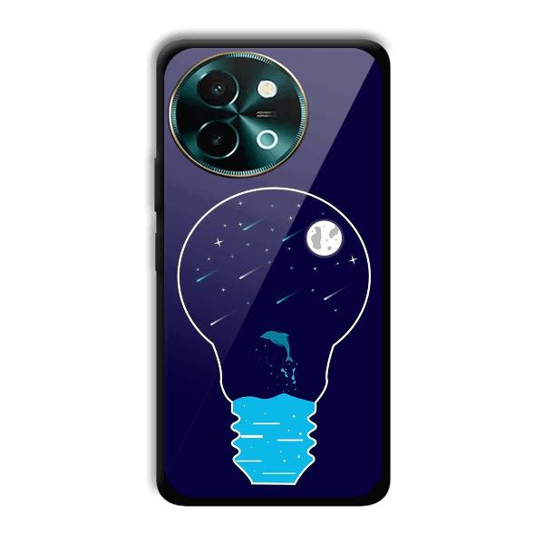Night Bulb Phone Customized Printed Back Cover for Vivo Y58 5G