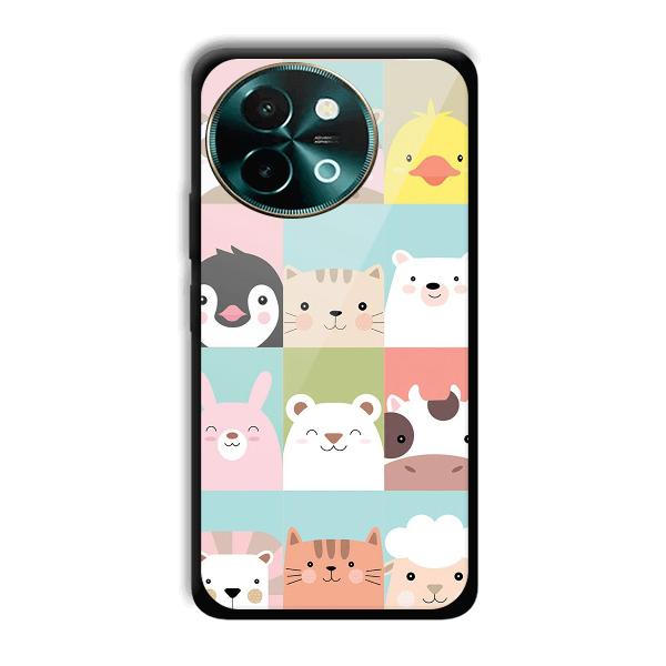 Kittens Phone Customized Printed Back Cover for Vivo Y58 5G