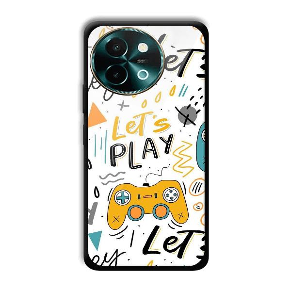 Let's Play Phone Customized Printed Back Cover for Vivo Y58 5G