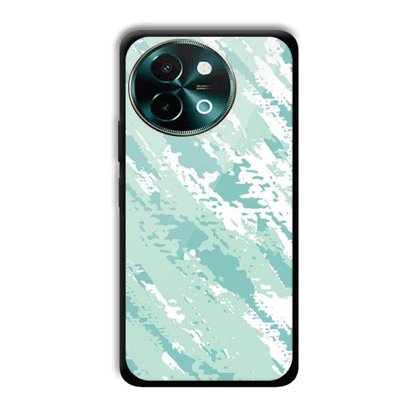 Sky Blue Design Phone Customized Printed Back Cover for Vivo Y58 5G