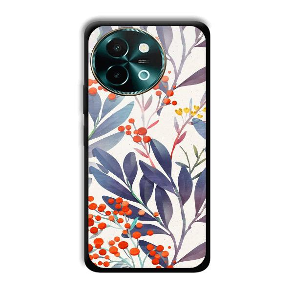 Cherries Phone Customized Printed Back Cover for Vivo Y58 5G
