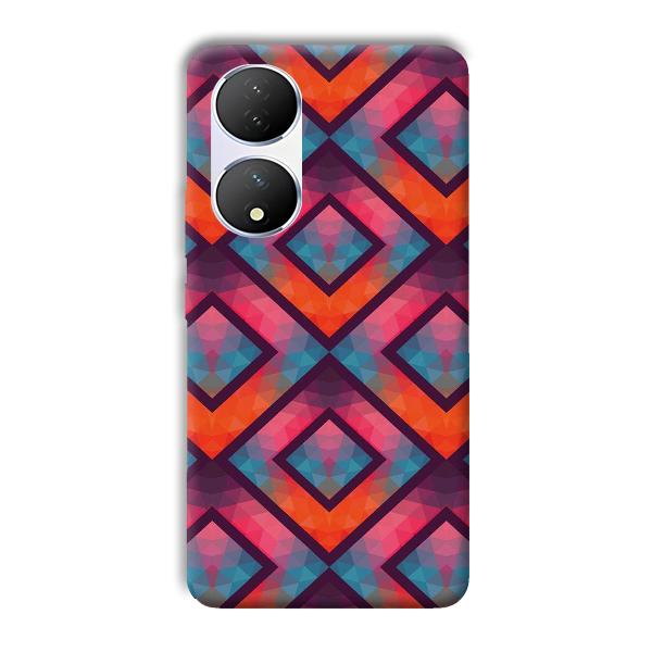 Colorful Boxes Phone Customized Printed Back Cover for Vivo Y100