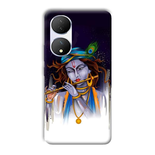 Krishna Phone Customized Printed Back Cover for Vivo Y100