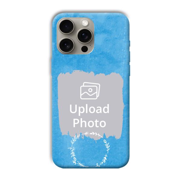 Blue Design Customized Printed Back Cover for Apple iPhone 15 Pro Max