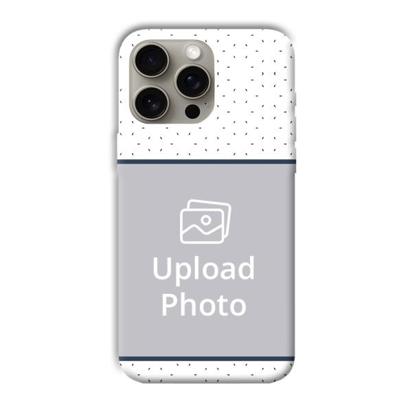 Blue Dots Customized Printed Back Cover for Apple iPhone 15 Pro Max