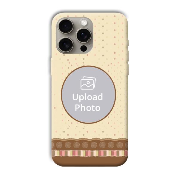 Brown Design Customized Printed Back Cover for Apple iPhone 15 Pro Max